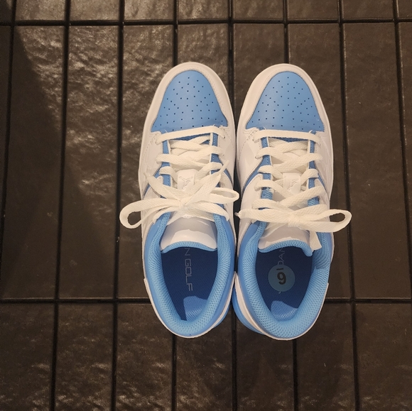 Women's Jordan Golf Nu Retro 1 Low 'UNC' - Picture 13 of 15